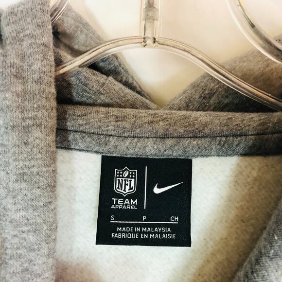 Dallas Cowboys Nike Retro Rewind Club Logo Gray Pullover Hoodie Men's Small - Picture 4 of 6